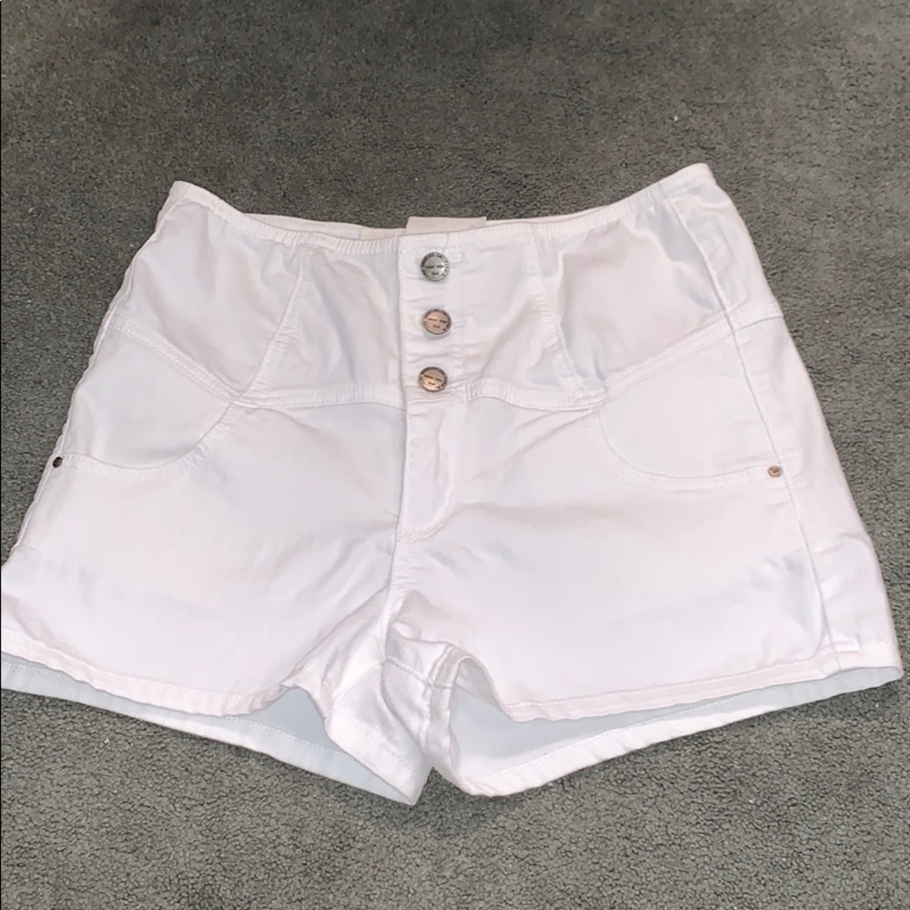 White shorts
